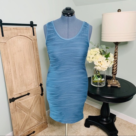 RACHEL ROY TEXTURED BODYCON DRESS SIZE L - Picture 1 of 5
